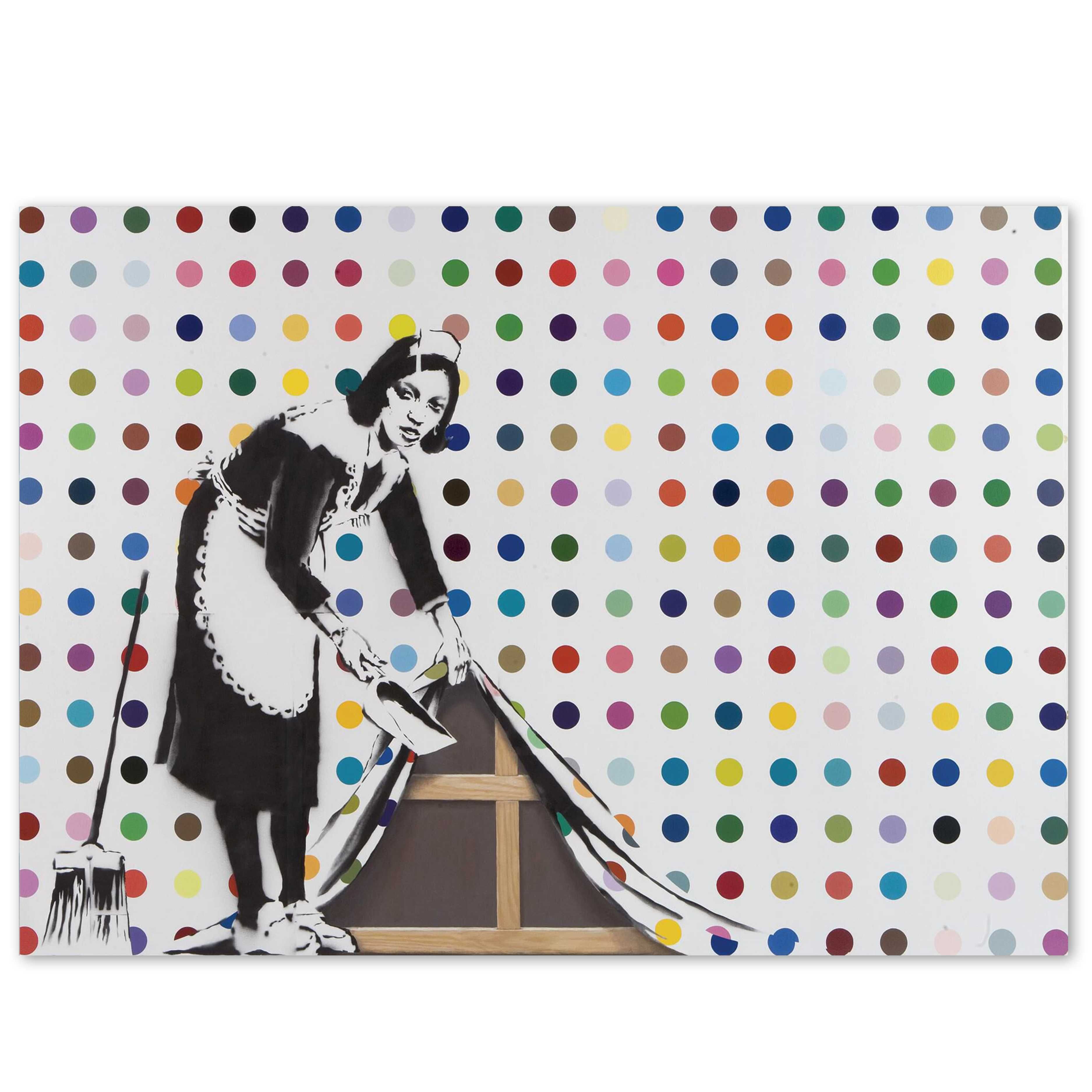 Banksy, Pokojówka plakat 70x50