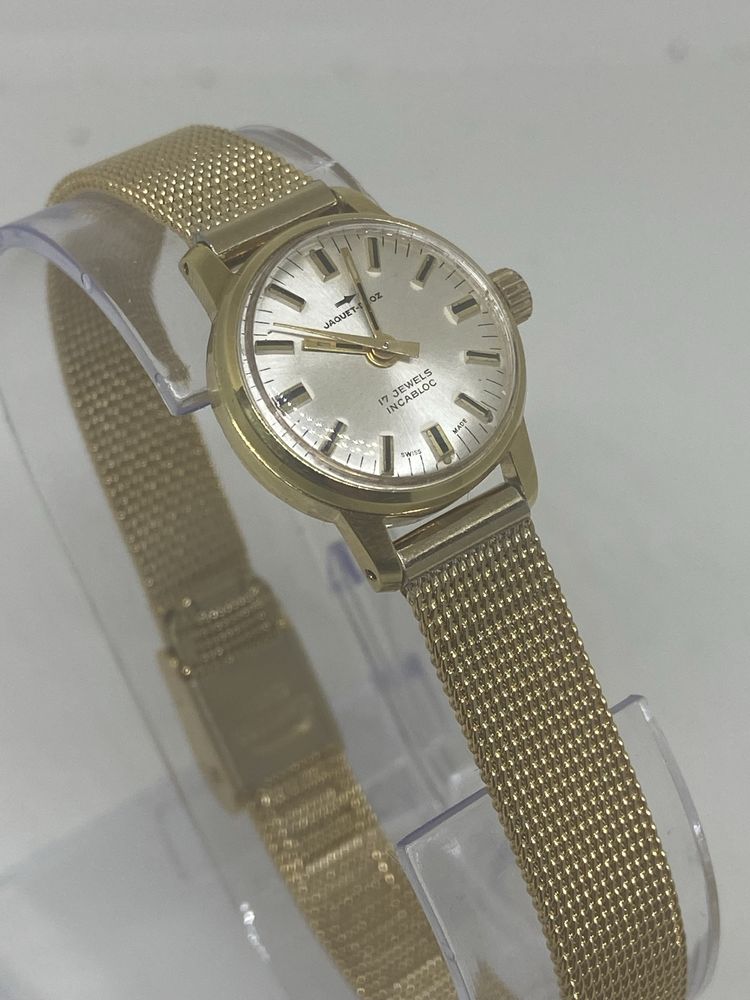 Luksusowy Swiss Jaquet Droz 17 yawels incabloc.