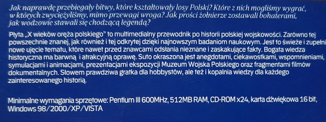 Płyta DVD X wieków oręża polskiego, Rzeczpospolita