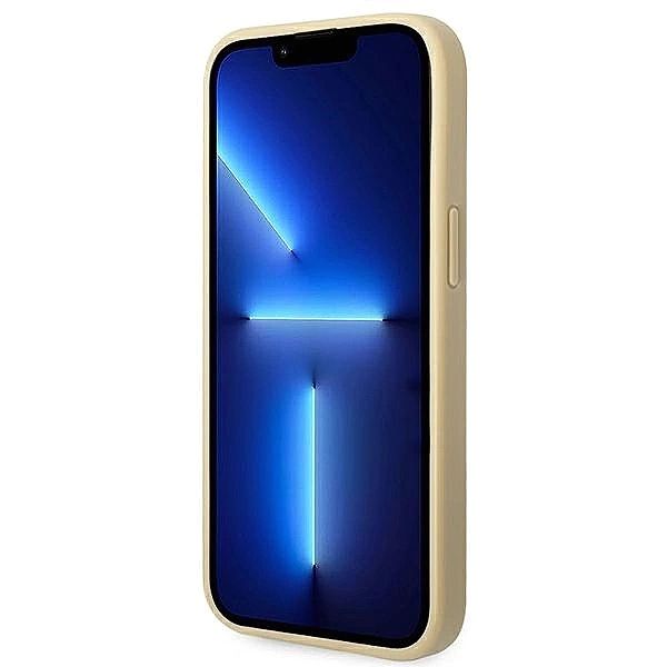 Guess GUHCP14SHGGSHD iPhone 14/6,1" złoty/gold hard case Glitter Scrip