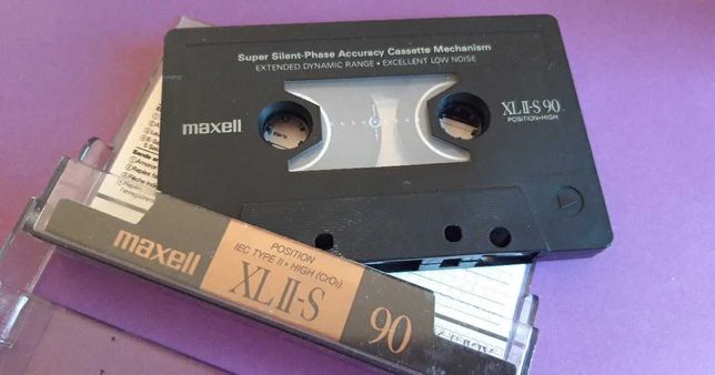 Maxell XL II-S 90 chrom - kaseta magnetofonowa używana