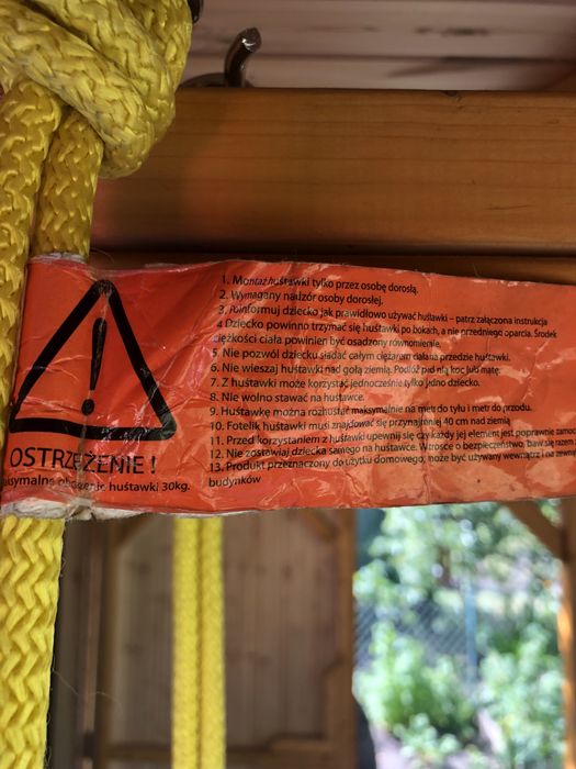 Huśtawka firmy eduplay SW-0101