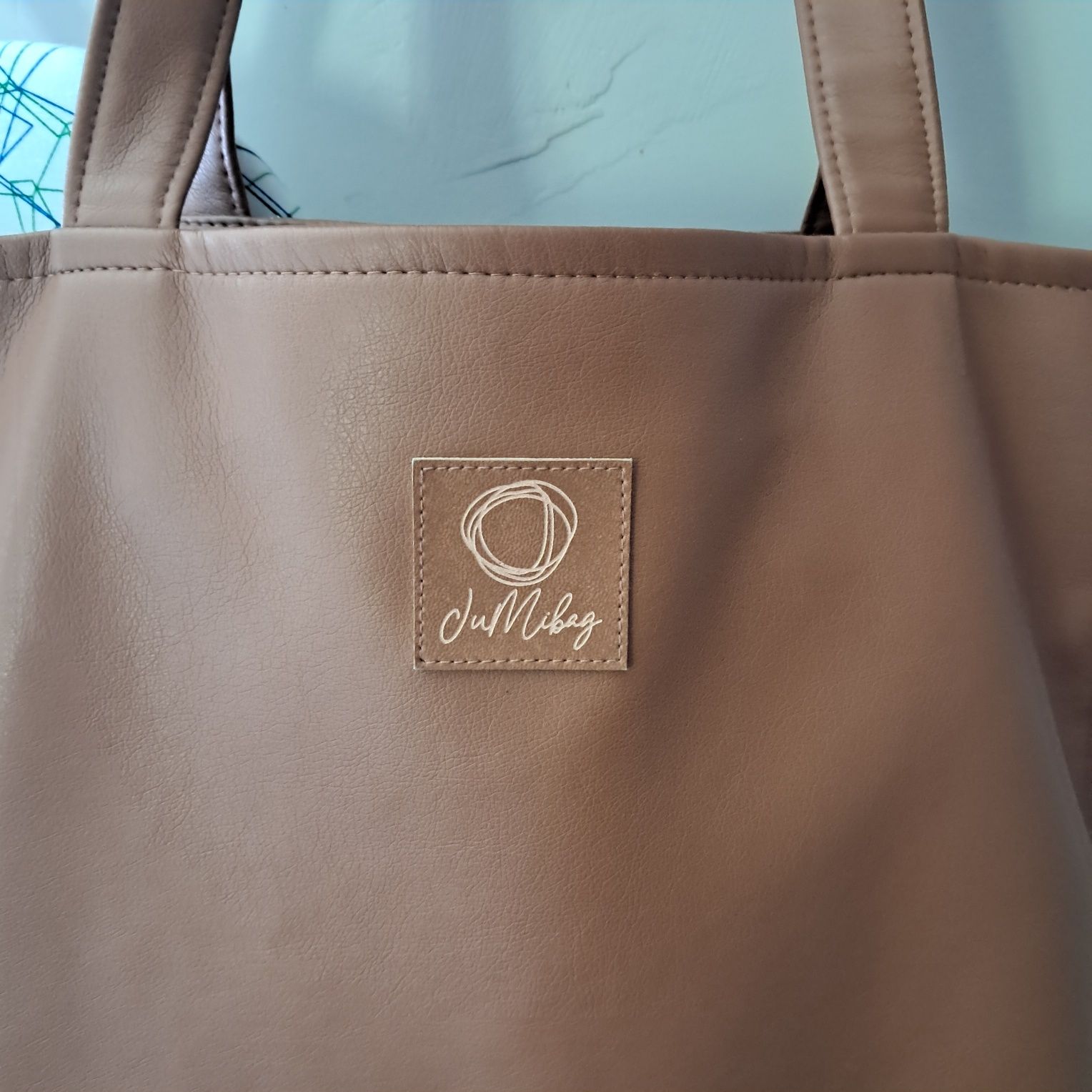 Torba Shopper kolor camel Jumibag
