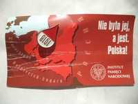 Odznaka wpinka "1918 NIe było jej, a jest. Polska!" IPN