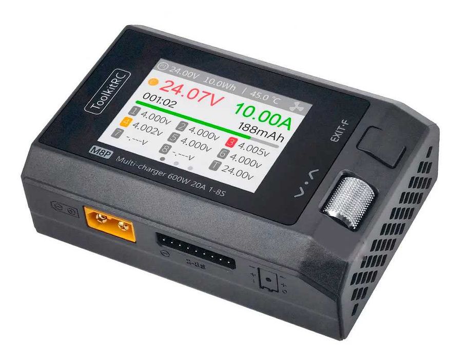 Зарядное устройство ToolkitRC M8P 1-8s 600W