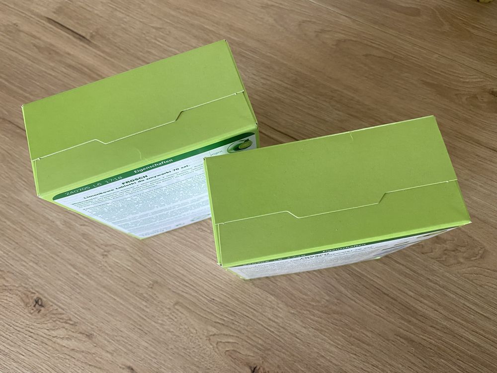 Frosch tabletki do zmywarki 2 opakowania - 140 sztuk limonka