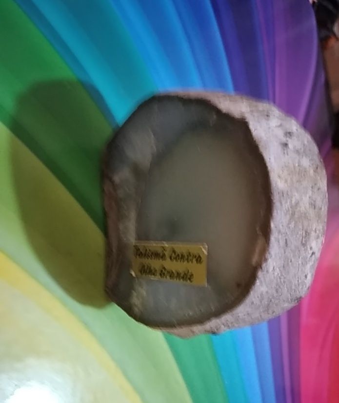 Placa de ágata contra o mau olhado
