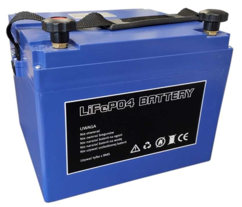 Akumulator litowy LiFePO4 100Ah 12V z BMS 60A lub 120A