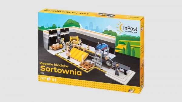Klocki inpost sortownia cobi 1326 - jak lego