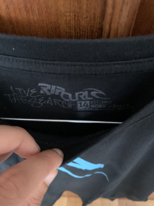 T shirt Rip Curl 12-14 anos.
