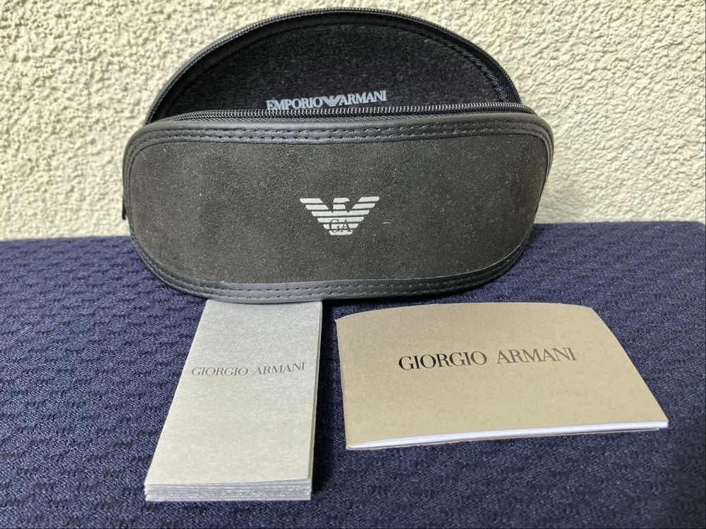 Oryginalne nowe etui futerał do okularów Emporio Armani