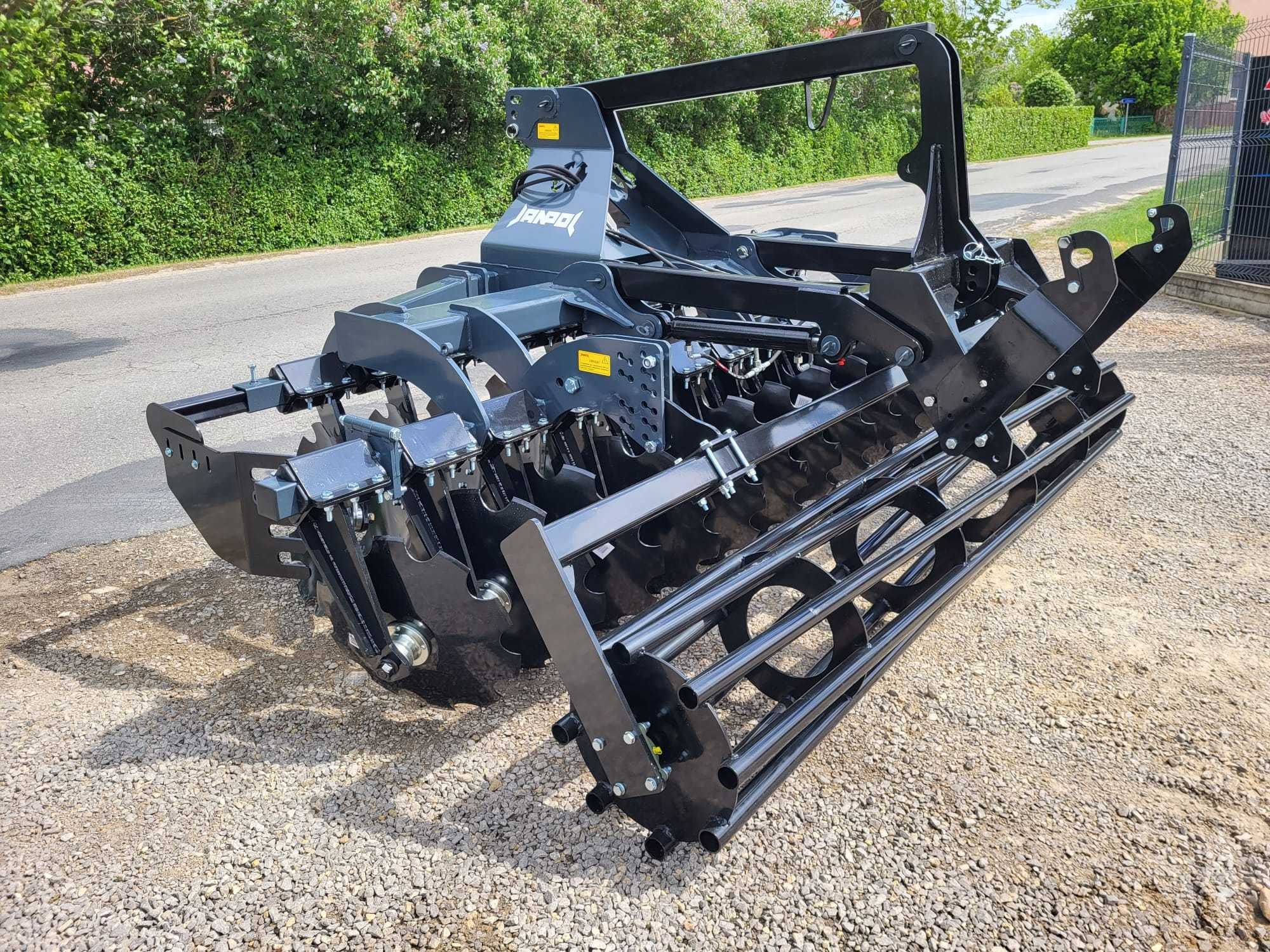 Agregat uprawowo-siewny TALERZOWY 2,5/2,7/3m hydropak TRANSPORT