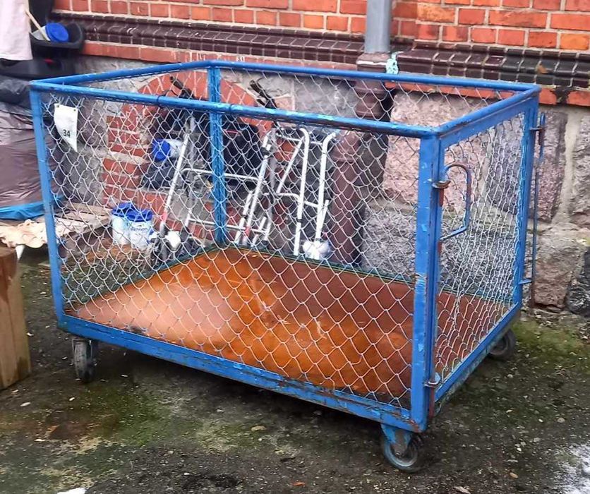 Wózek transportowy magazynowy