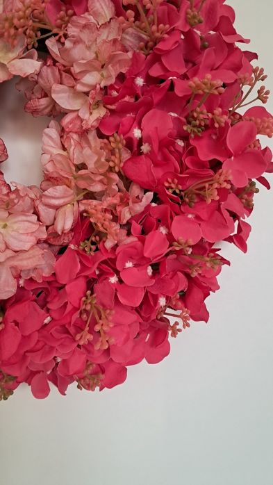 Piękny wianek na drzwi