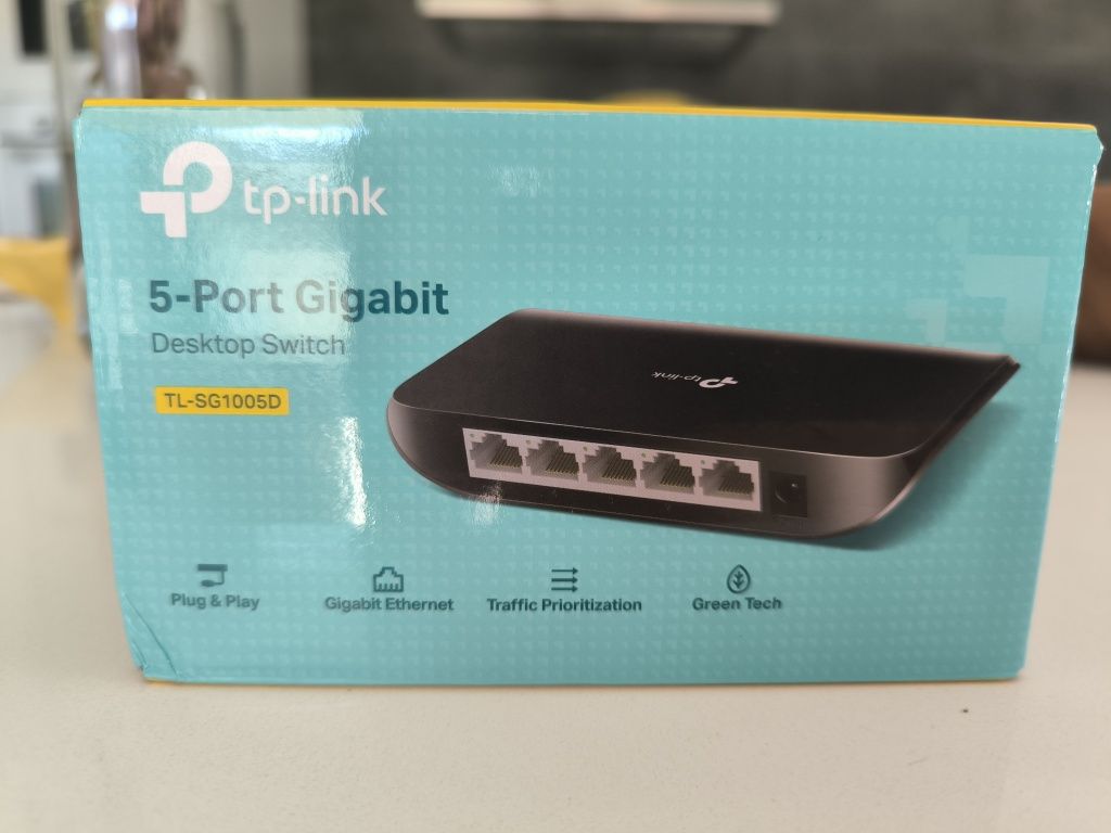 Switch TP-Link TL-SG1005D 5 Portas Gigabit