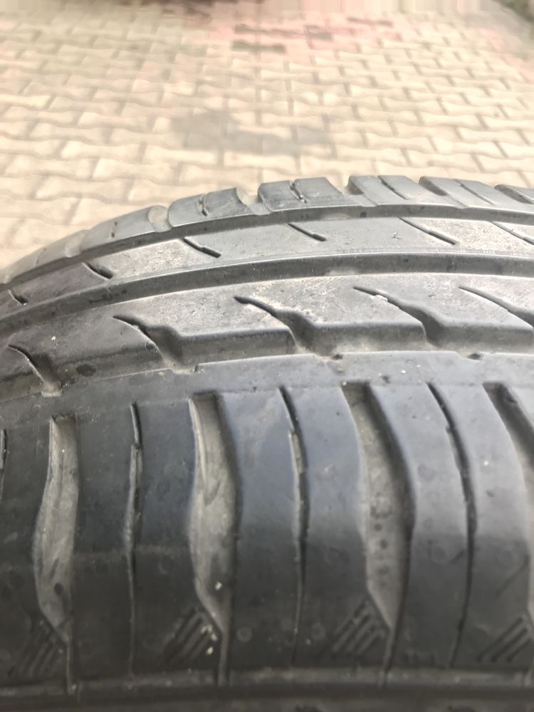 Диск 4/114.3/15 Лачетти с шиной Continental 195/65/15