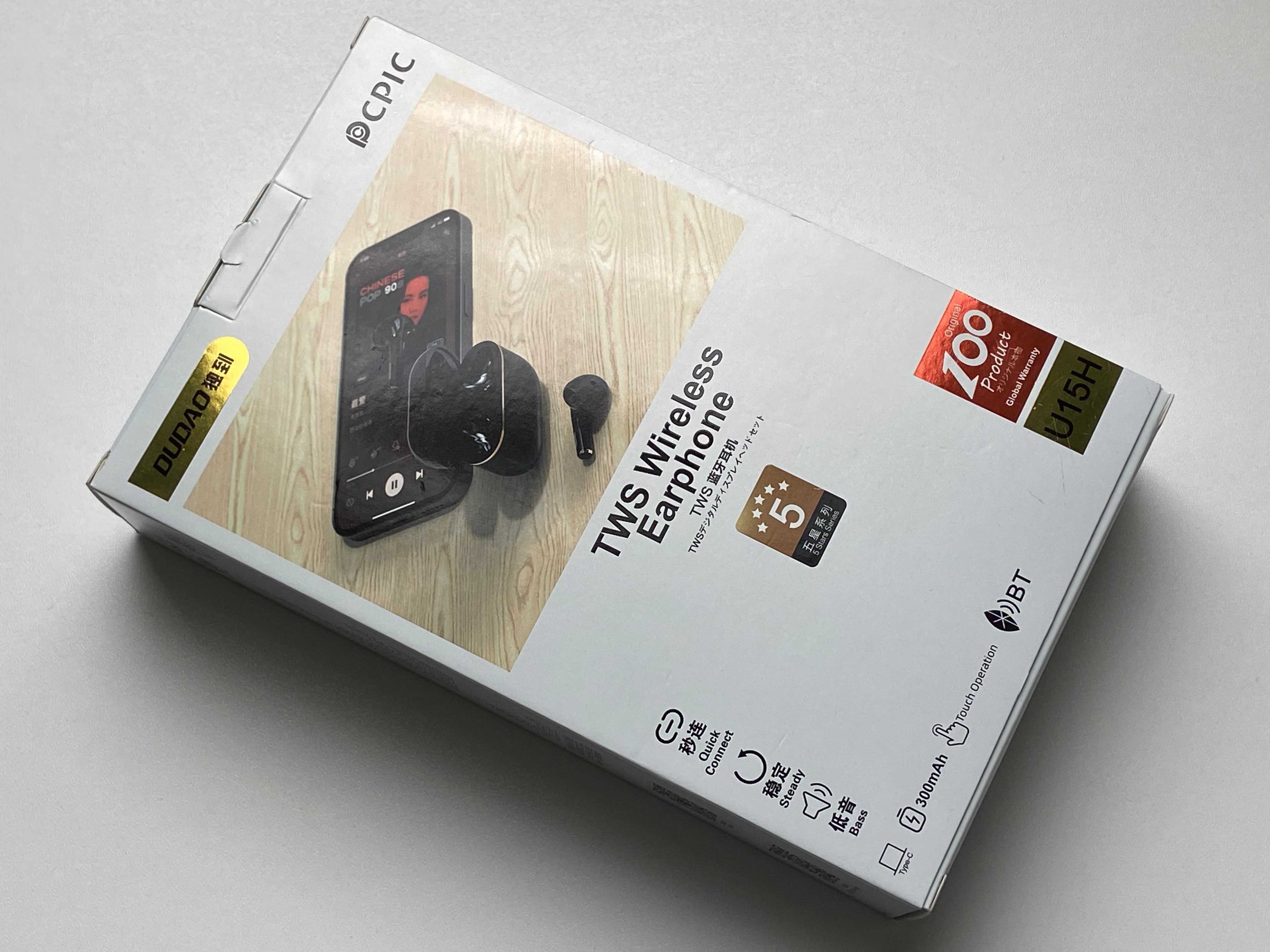 SŁUCHAWKI bezprzewodowe DUDAO U15H TWS bluetooth NOWE z gwarancją !!