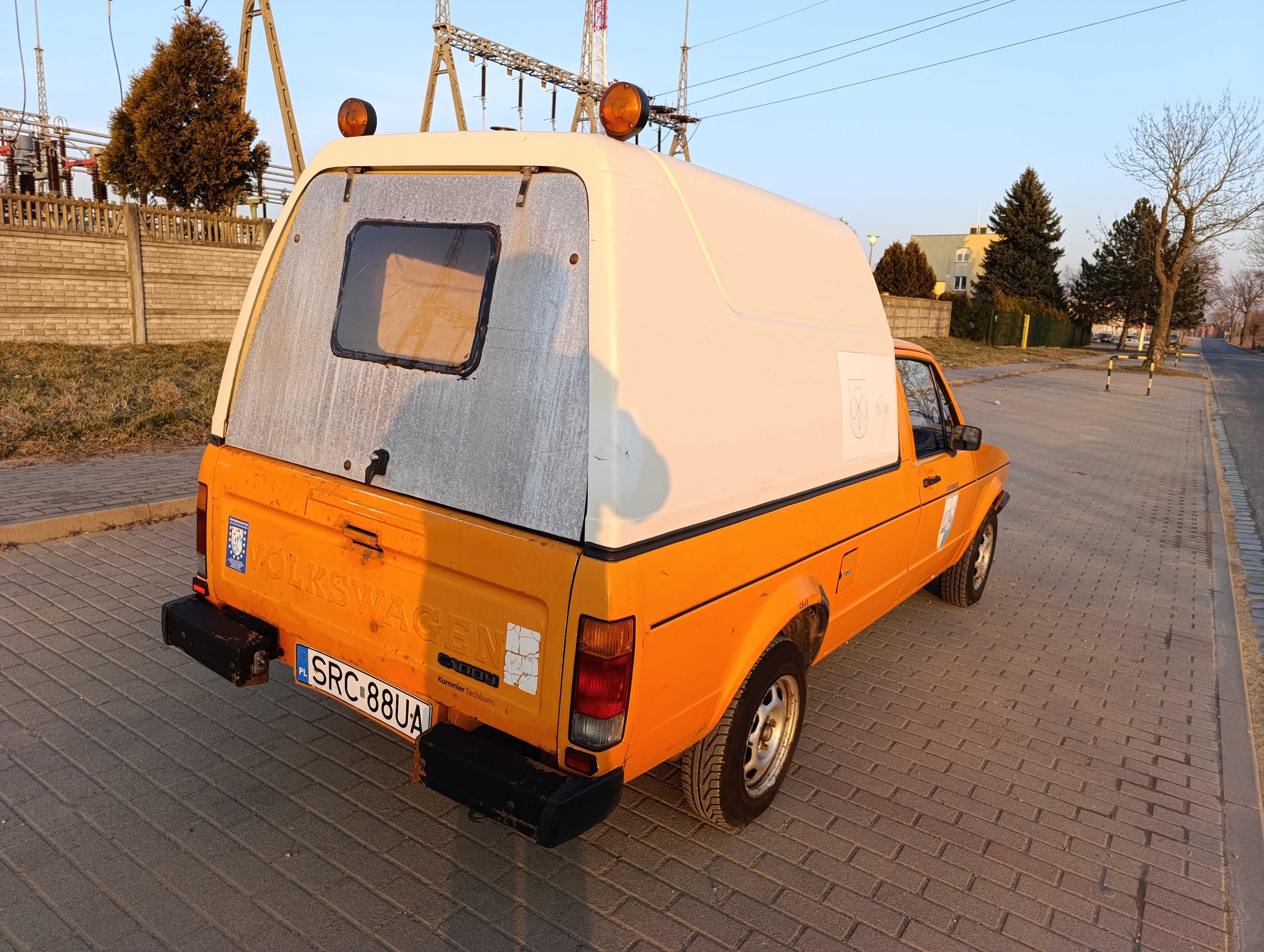 Zabudowa VW Caddy MK1