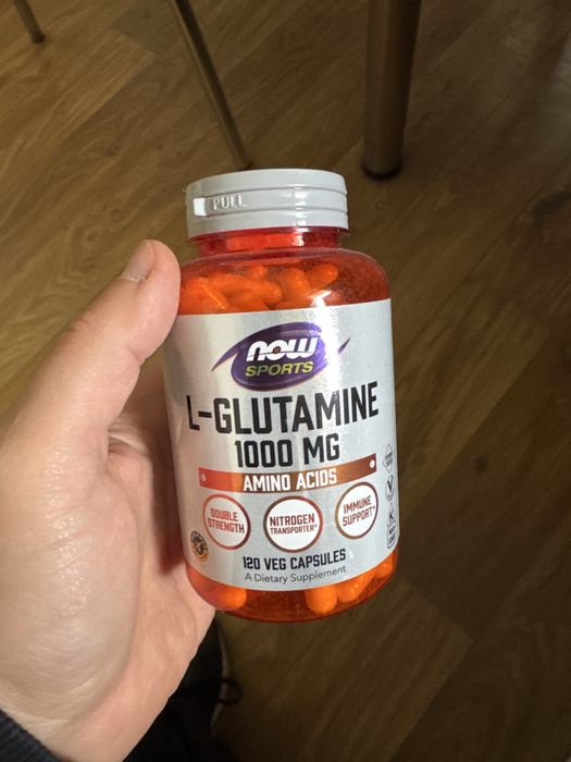 Now sports l-glutamine 1000mg 120kapsulek