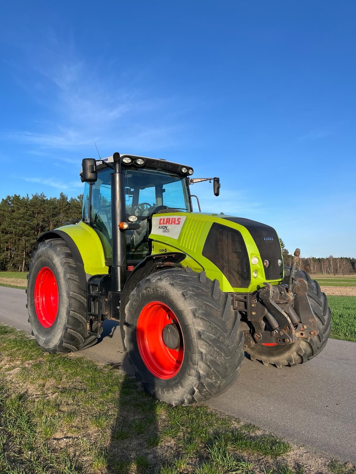 Claas axion 850 CEBIS ORYGINAŁ (instalacja pneumatyczna]
pneumatyczna]