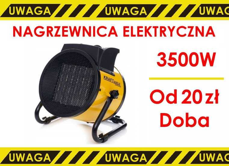 Wynajem Nagrzewnica gazowa elektryczna od 20zł doba Wypożyczalnia