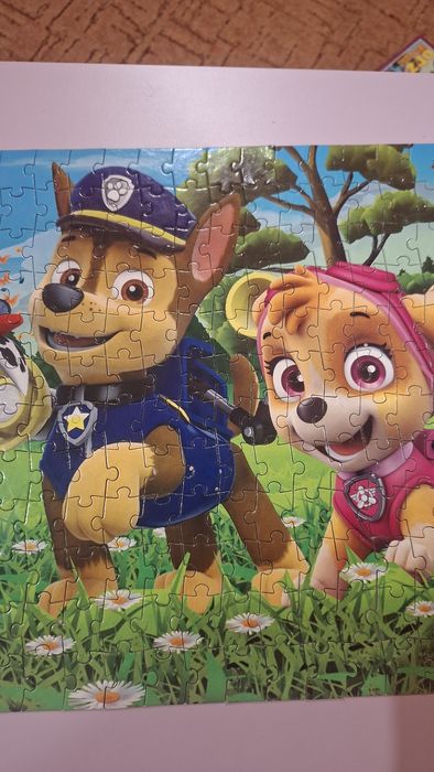 Пазлы щенячий патруль