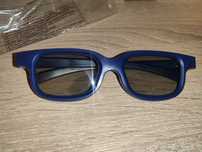 okulary 3d nowe niebieskie oprawki