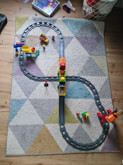 Lego Duplo Pociąg towarowy 10508, stan bardzo dobry