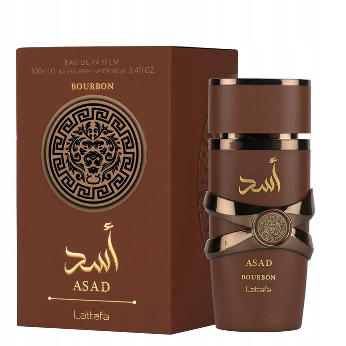 Lattafa Asad Bourbon EDP M 100 ml perfumy arabskie woda perfumowana