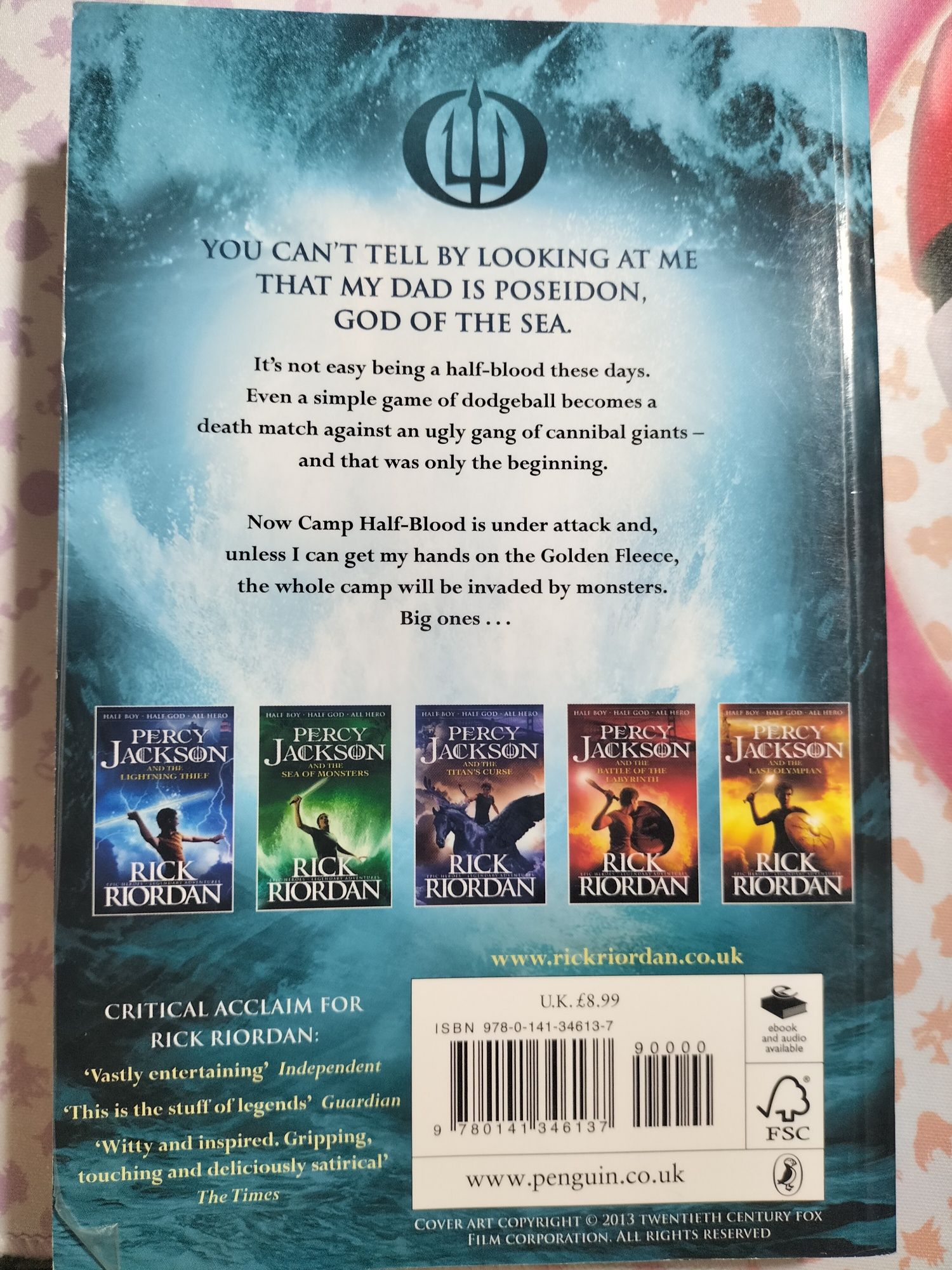 Percy Jackson and the sea of monsters