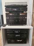 Zestaw Pioneer A-656, GR-555, PD-7100, minidisc, wieża, segment,bolero