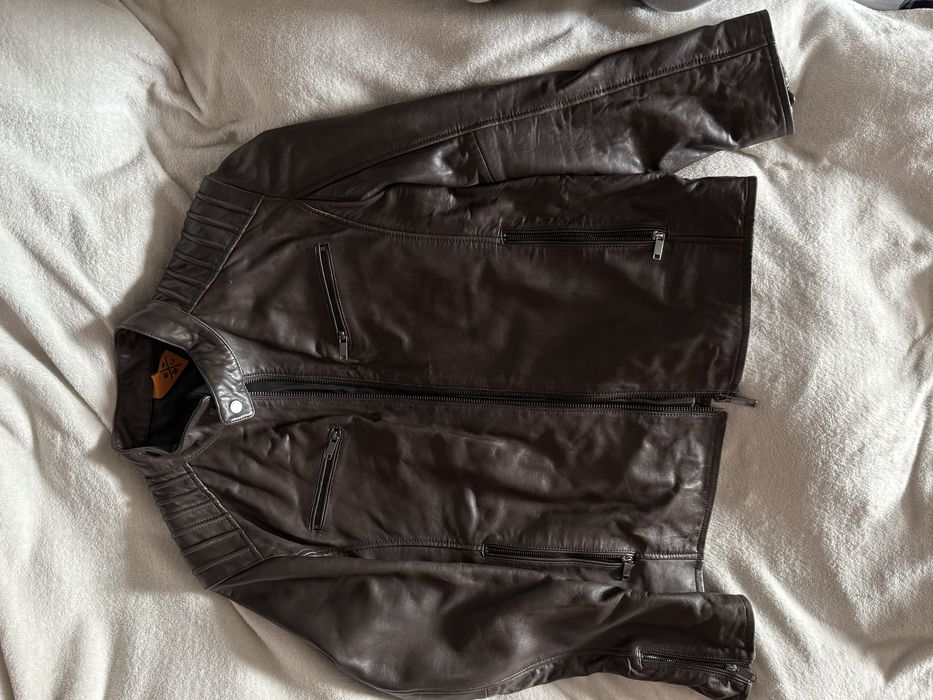 kurtka skórzana skóra mcneal