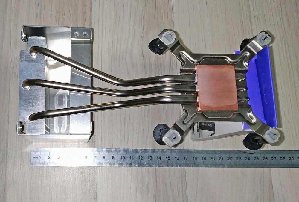 Система охлаждения компьютера, медь, до 95 Ватт.