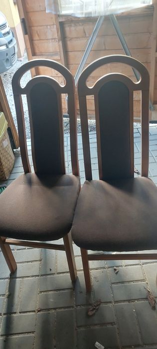 Stół i krzesła do jadalni,