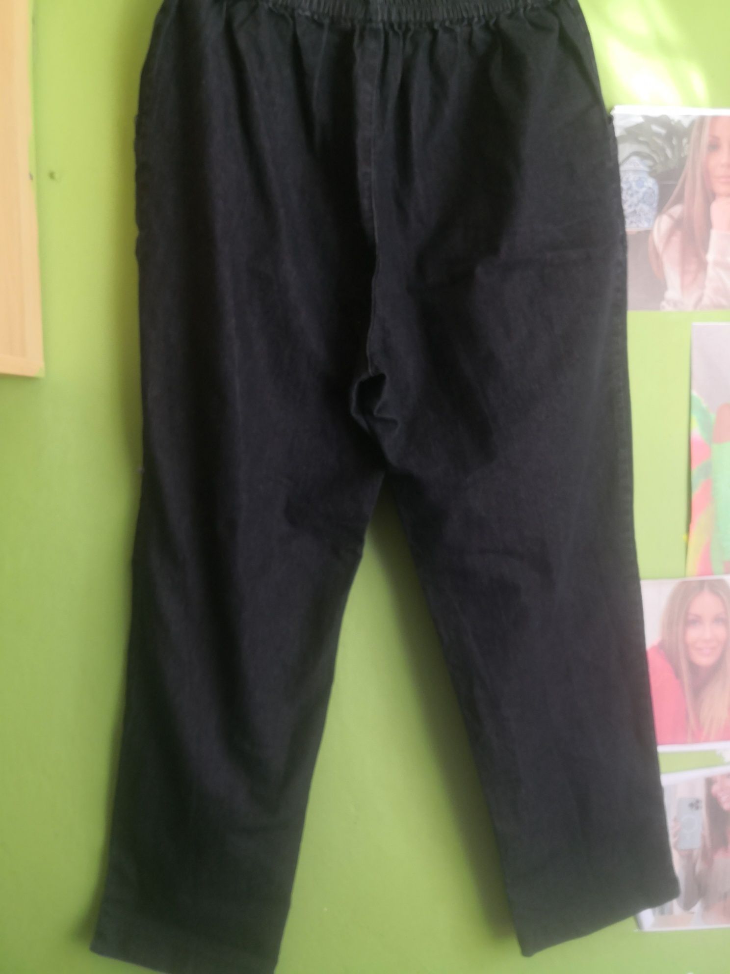 Spodnie Jeans XXL czarne