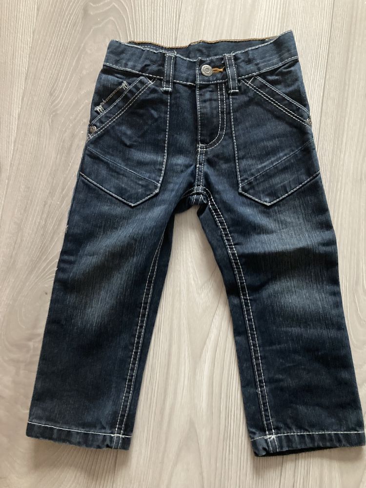 Spodnie jeans 86