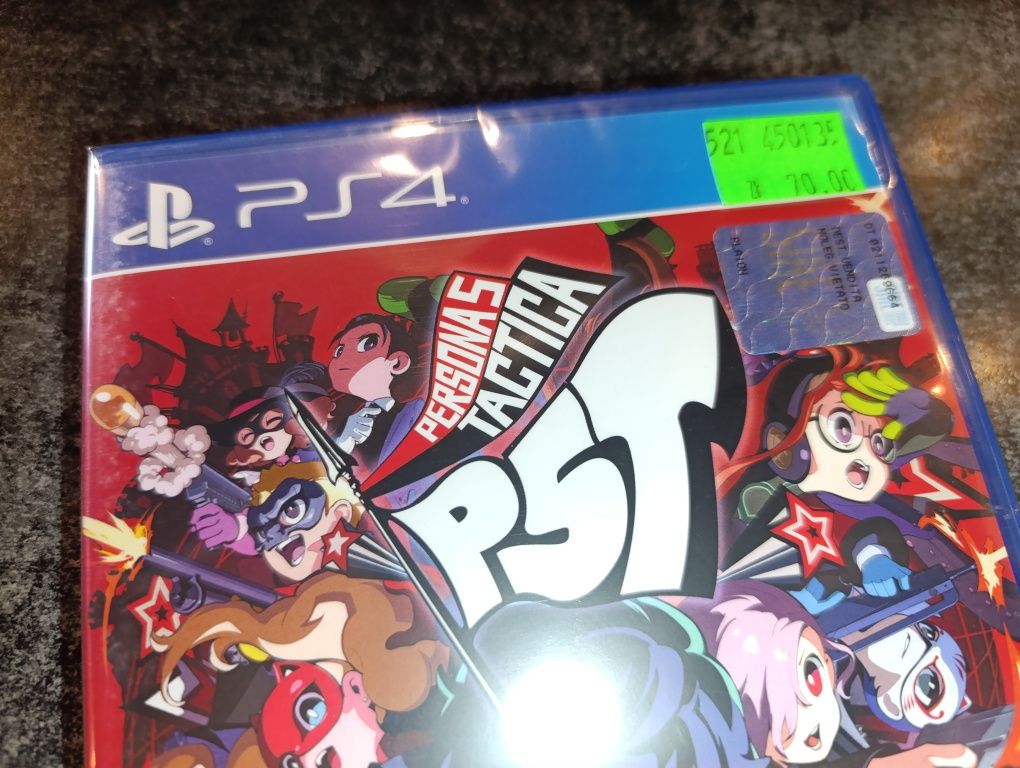 Persona 5 Tactica PS4 nowa zafoliowana sklep kioskzgrami