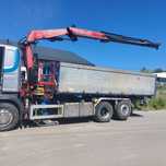 Scania R480 wywrotka + żuraw FASSI