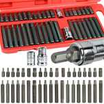 ZESTAW KLUCZE TORX SPLINE IMBUS 40el. Bity Komplet Końcówki bitów
