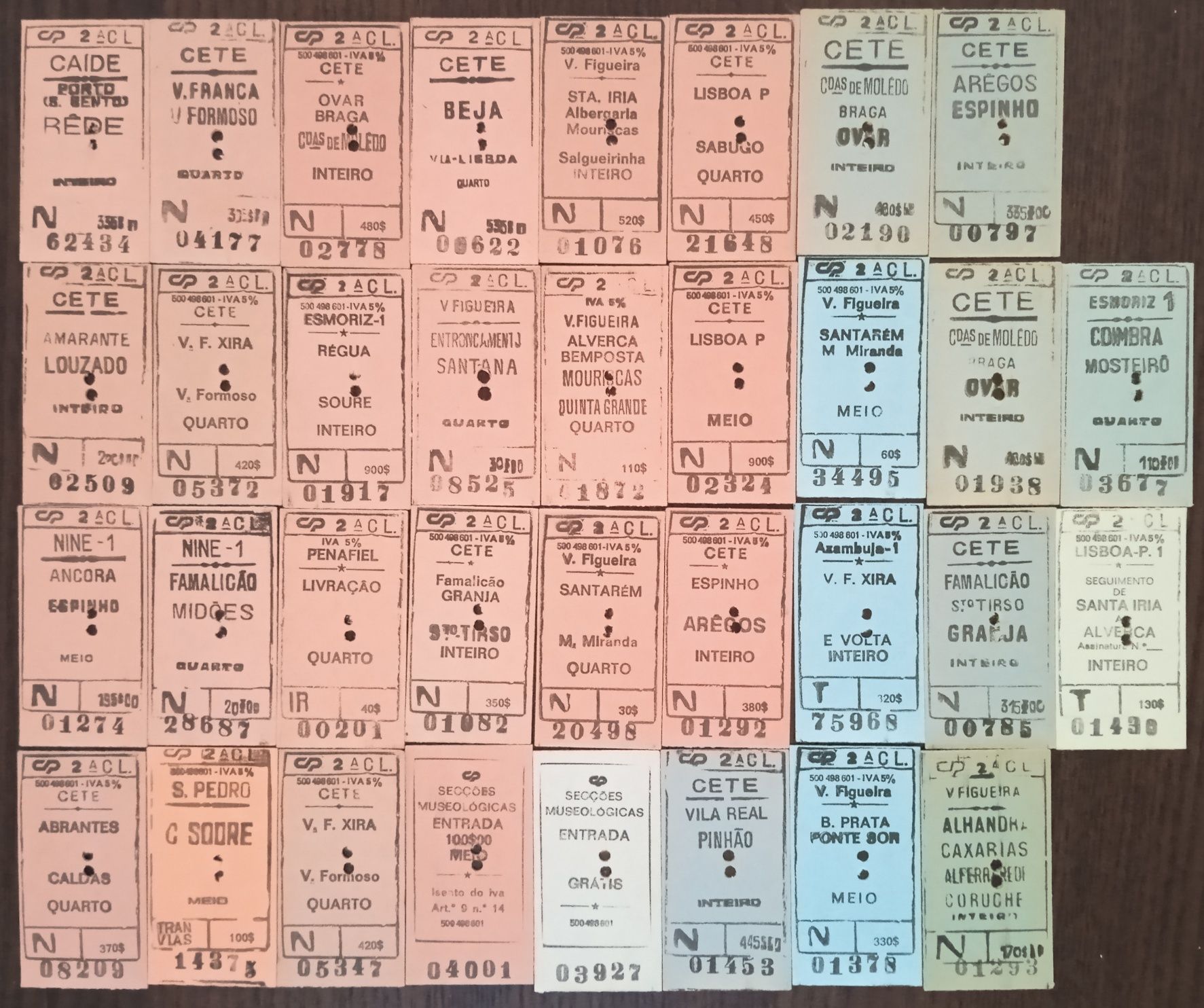 Lote de peças CP