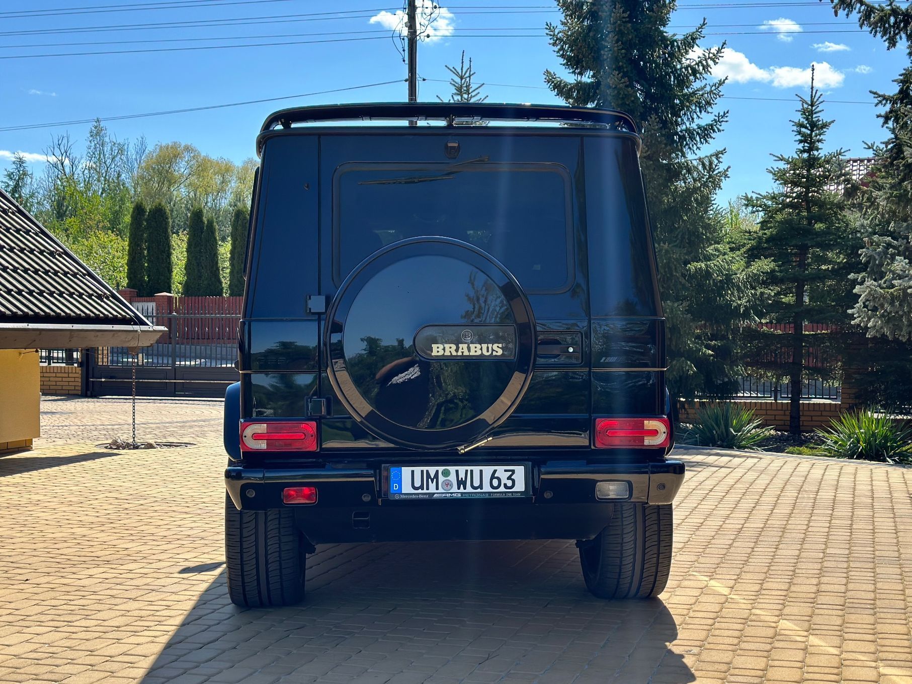 Mercedes-Benz Klasa G 5.5 kompressor brabus stran