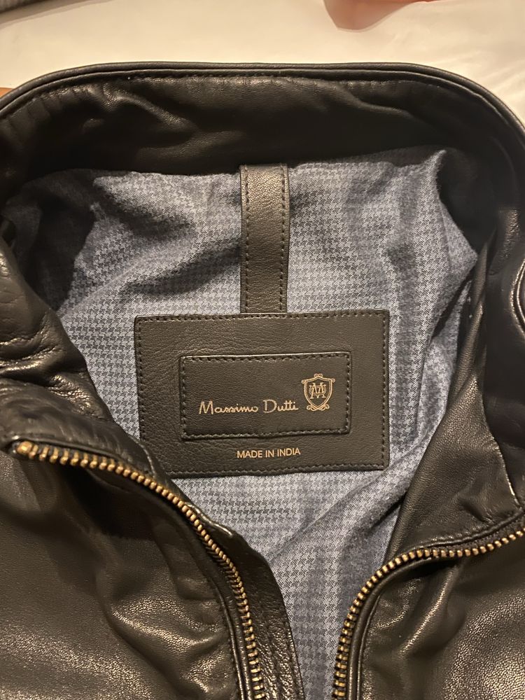 Casaco pele Massimo Dutti