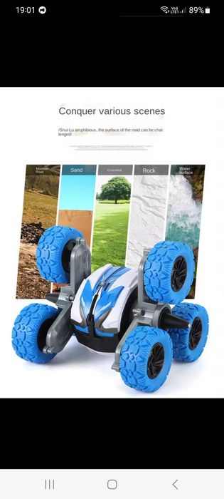 Перевёртыш внедорожник трюковый 6-колёсный на управлении 3,7V 900mah