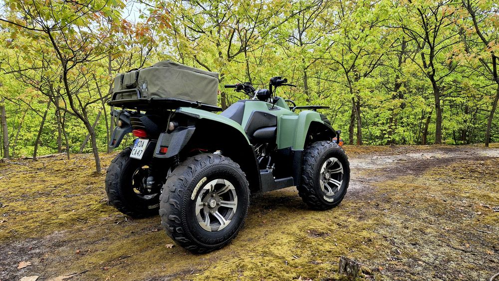 Quad Access 400 zarejestrowany na osobowy inny HAK wbity w dowód