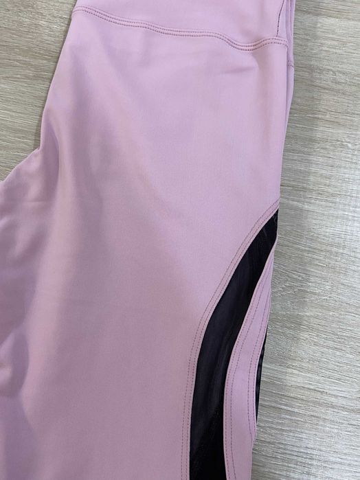 Костюм для фітнеса лосини та майка рожевий