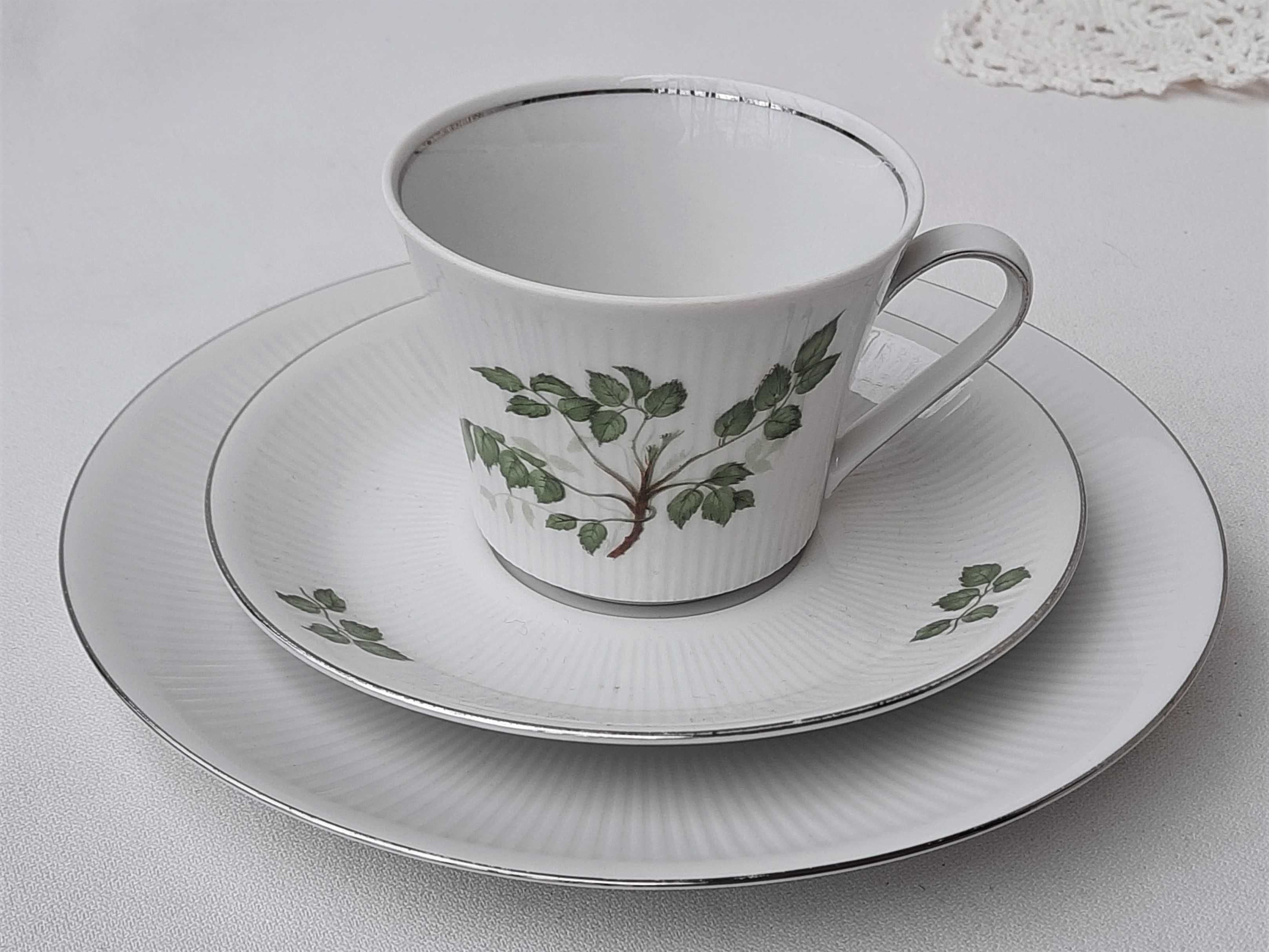 Stara filiżanka porcelanowa trio - 2 szt. - Bavaria