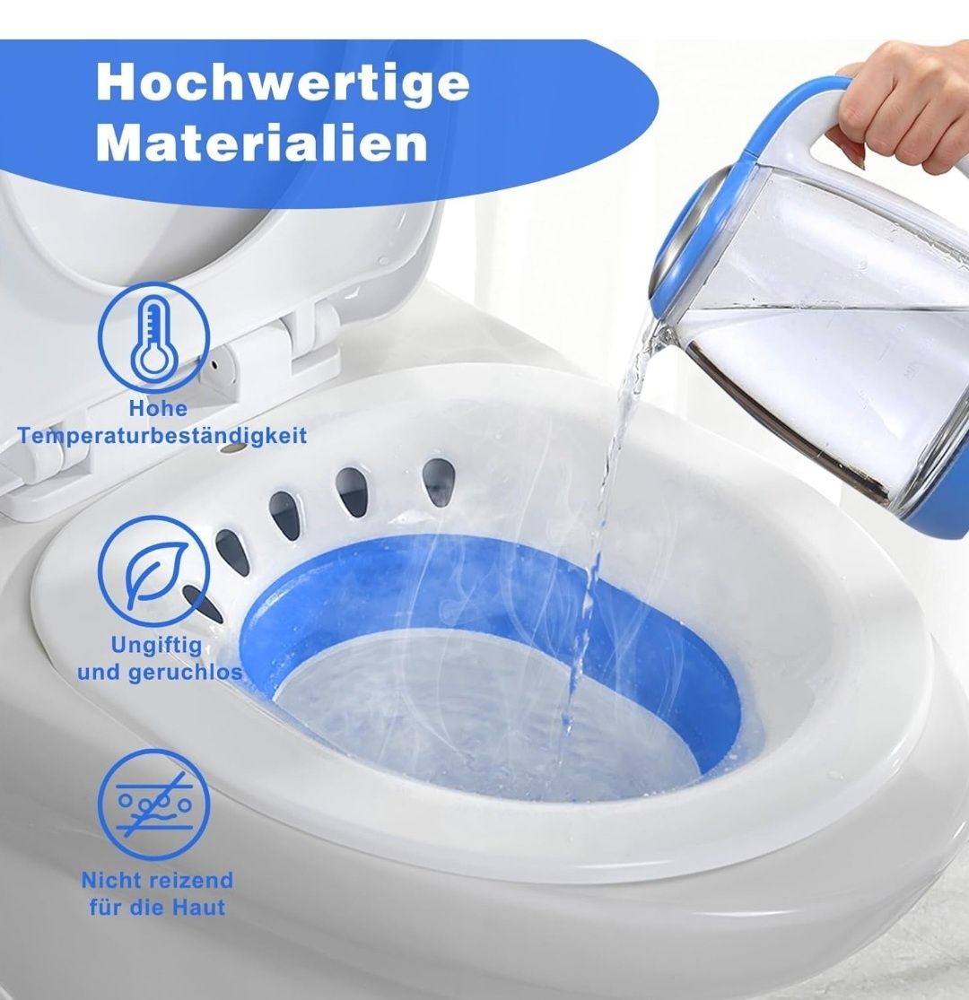Miska do siedzenia/ bidet dla kobiet w ciąży