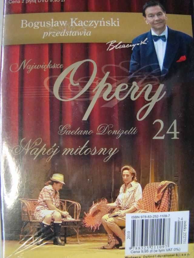 Bogusław Kaczyński przedstawia opery kolekcja płyty CD  8szt = 45zł