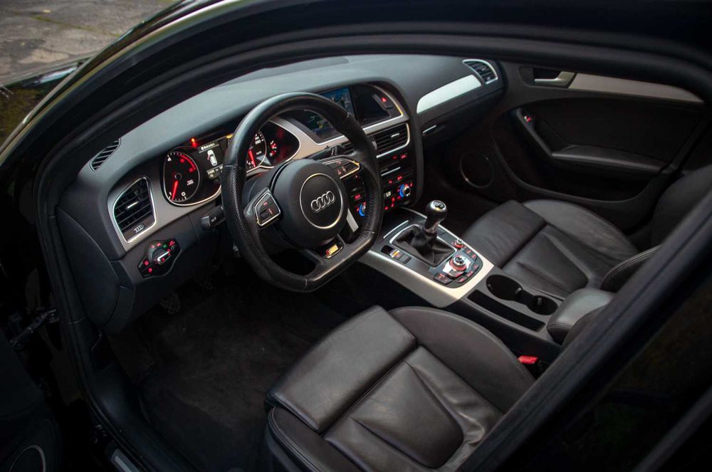 PIĘKNE Audi A4 2.0TDI  - 3xSLINE - Full OPCJA - 1WŁ - GWARANCJA !!!