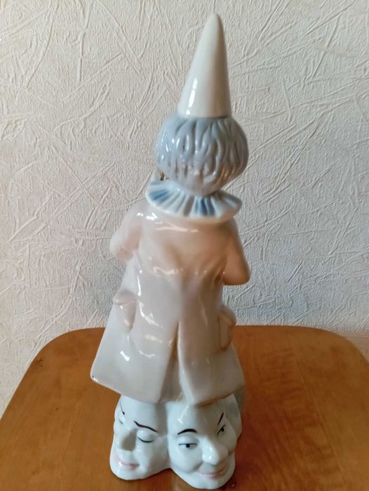 Вінтажна порцелянова фігурка музичного клоуна espada navaro 80-ті роки